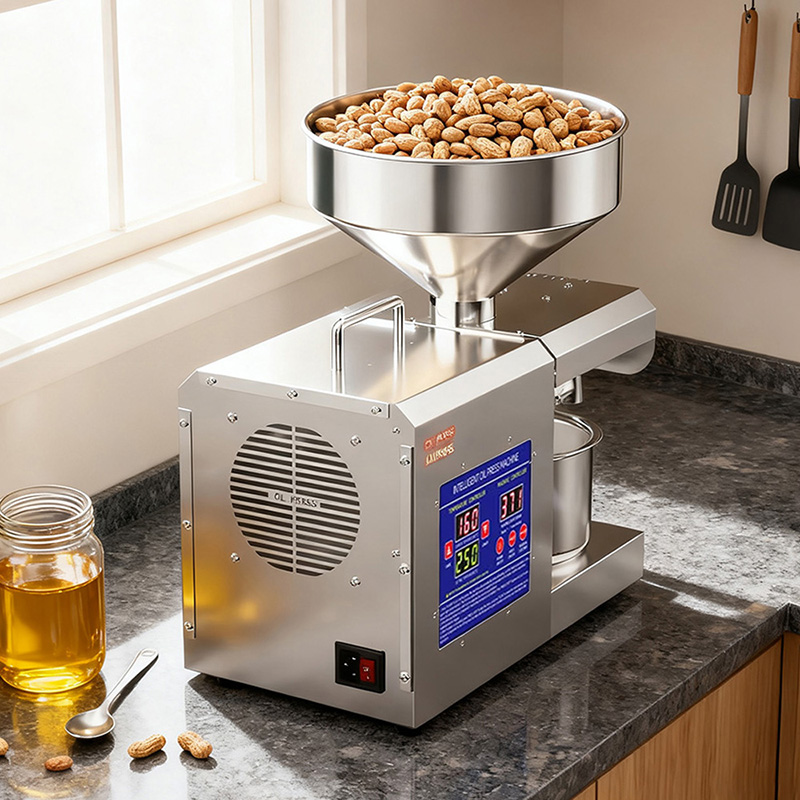 Castor Oil Cold Press - Automatic Cold Press Oil Machine Home