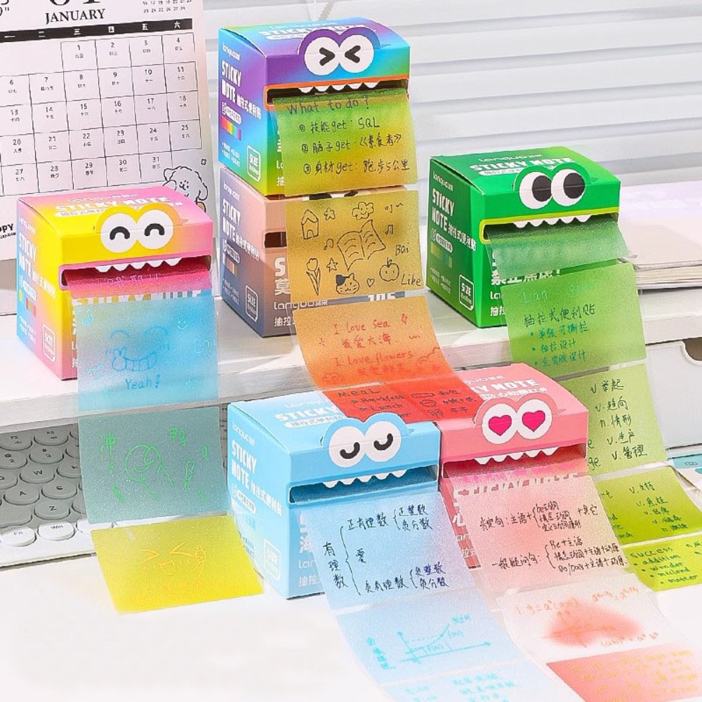 Hair Care Journal - 105 Sheets Cartoon Memo Pad Paper