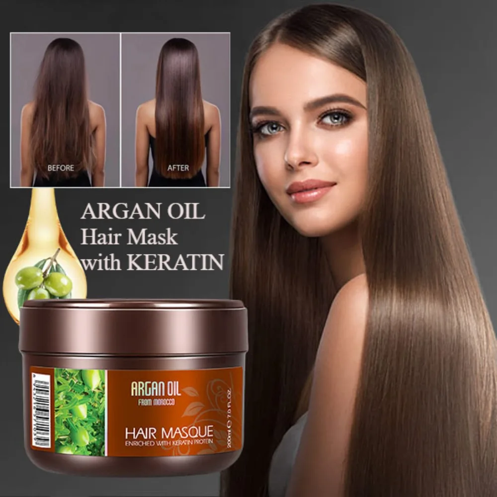 Deep Conditioner Mask - Keratin Argan Oil Hair Mask Deep