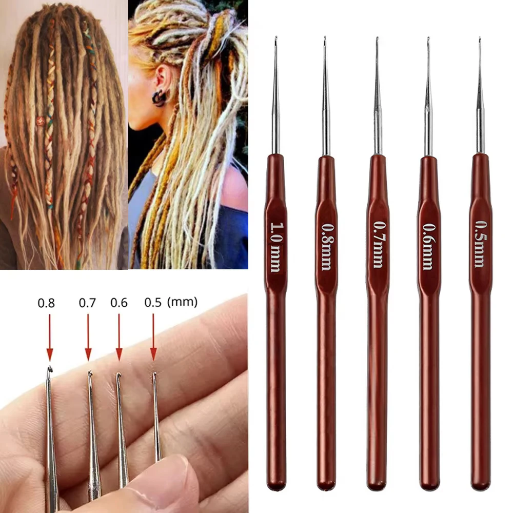 Hair Care Gift Set - Dreadlock Crochet Hook Set for Hair