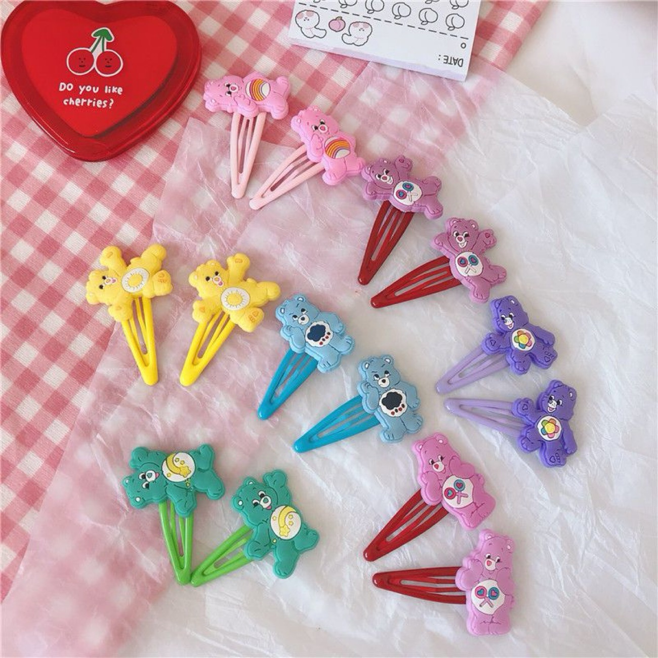 Care Bears Hair Clips Set, Cut - Hair Care Zinc review and price