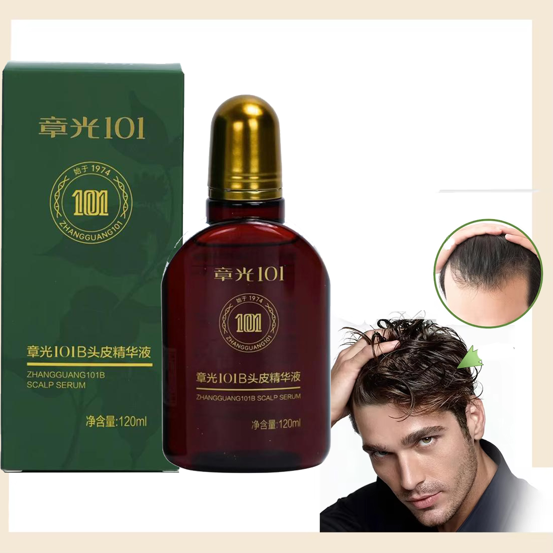 Zhang Guang 101 Ginseng Nouris - Hair Care Herbal Products review and price