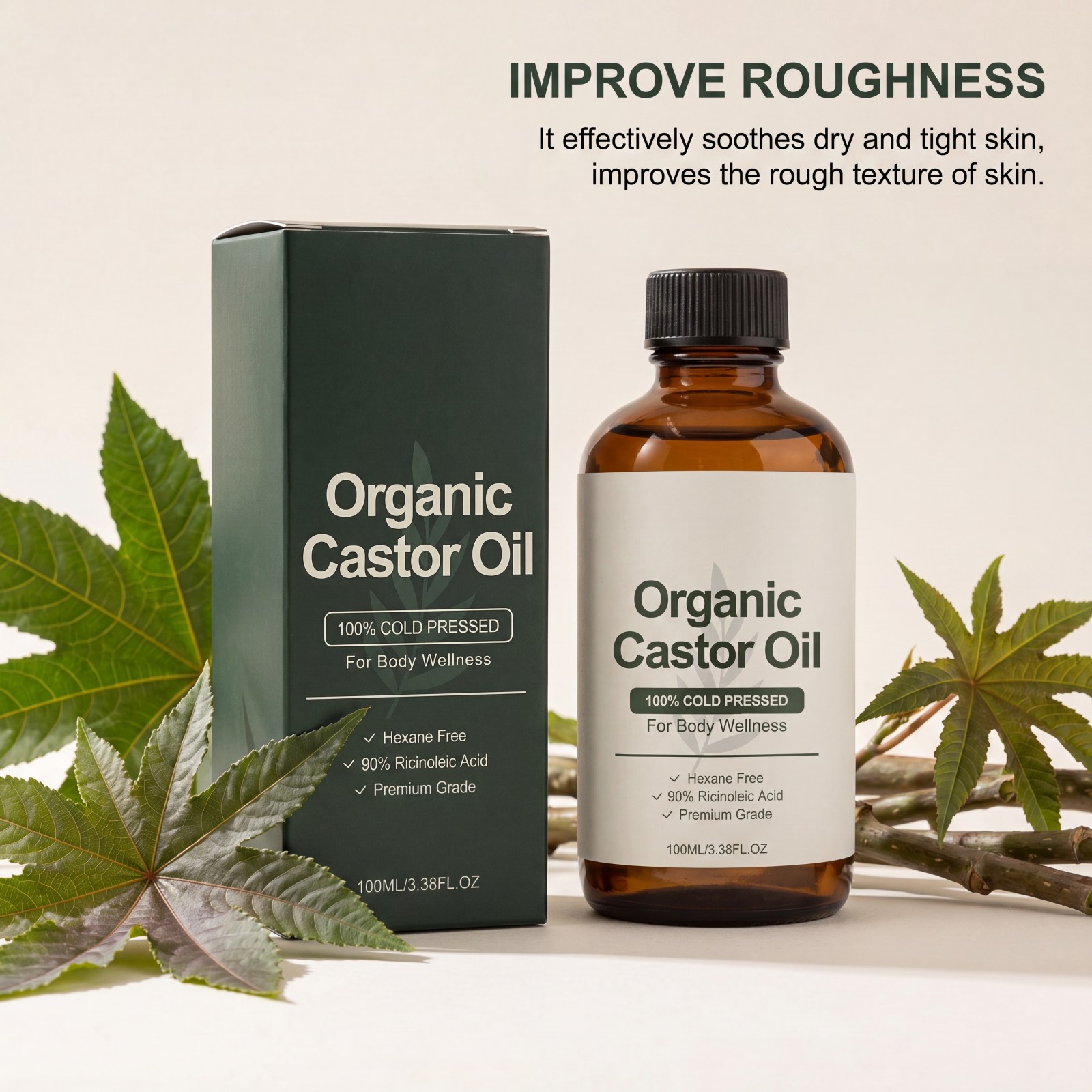 Body Moisturizer Oil Organic C - Castor Oil Cold Press review and price