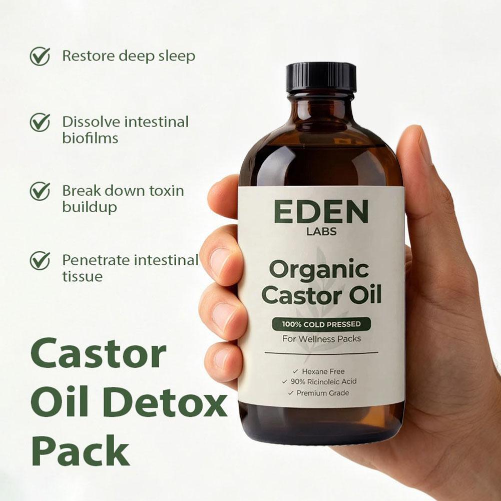 200ml Eden Labs Organic Castor - Castor Oil Cold Press review and price