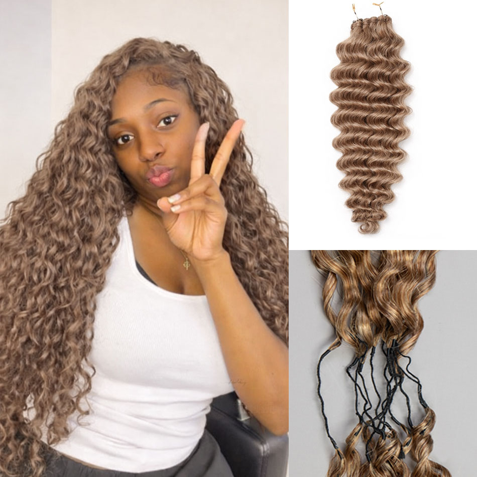 Honey Brown Feather Crochet Hu - Hair Care Honey review and price