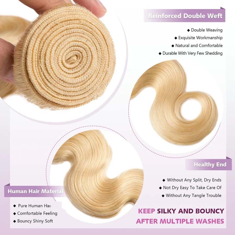Smilegirl 613 Blonde Body Wave - Hair Care Honey review and price