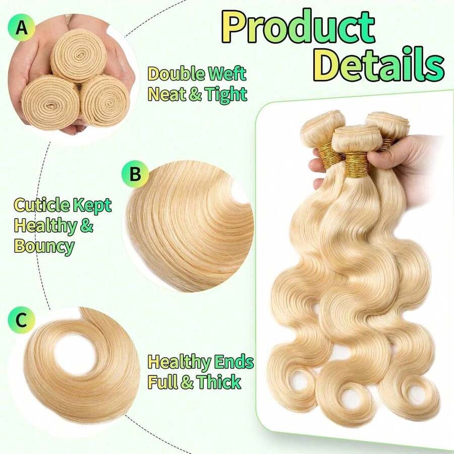 Smilegirl 613 Blonde Body Wave - Hair Care Honey review and price