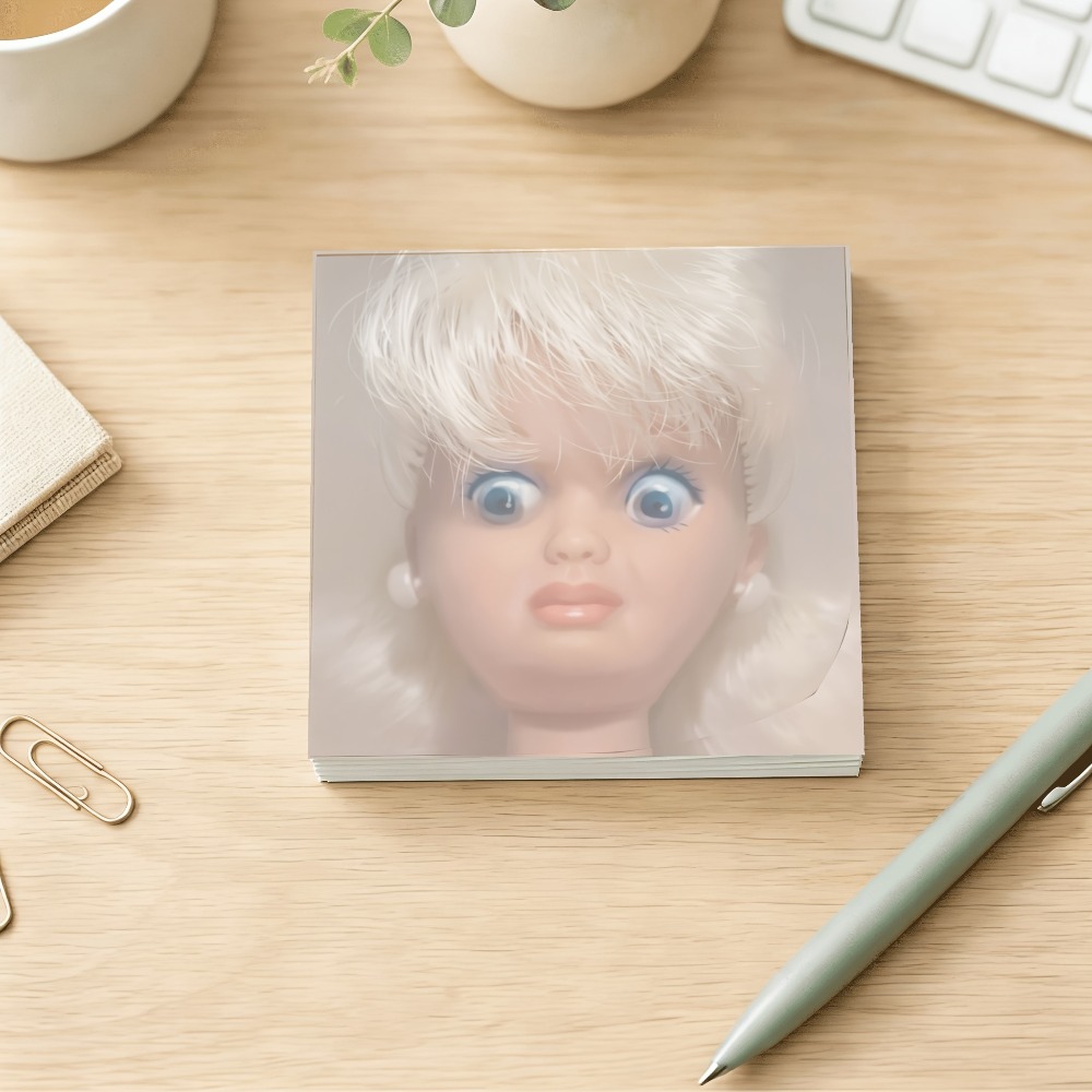 1Pc Paper Funny Ugly Face Note - Hair Care Journal review and price