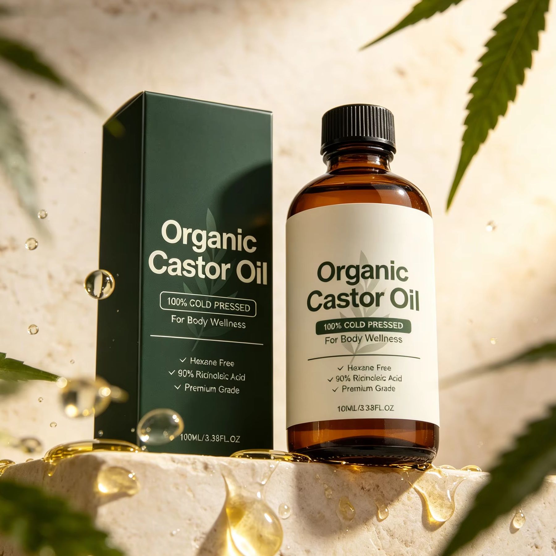 Organic Castor Oil Cold Press  - Castor Oil Cold Press review and price