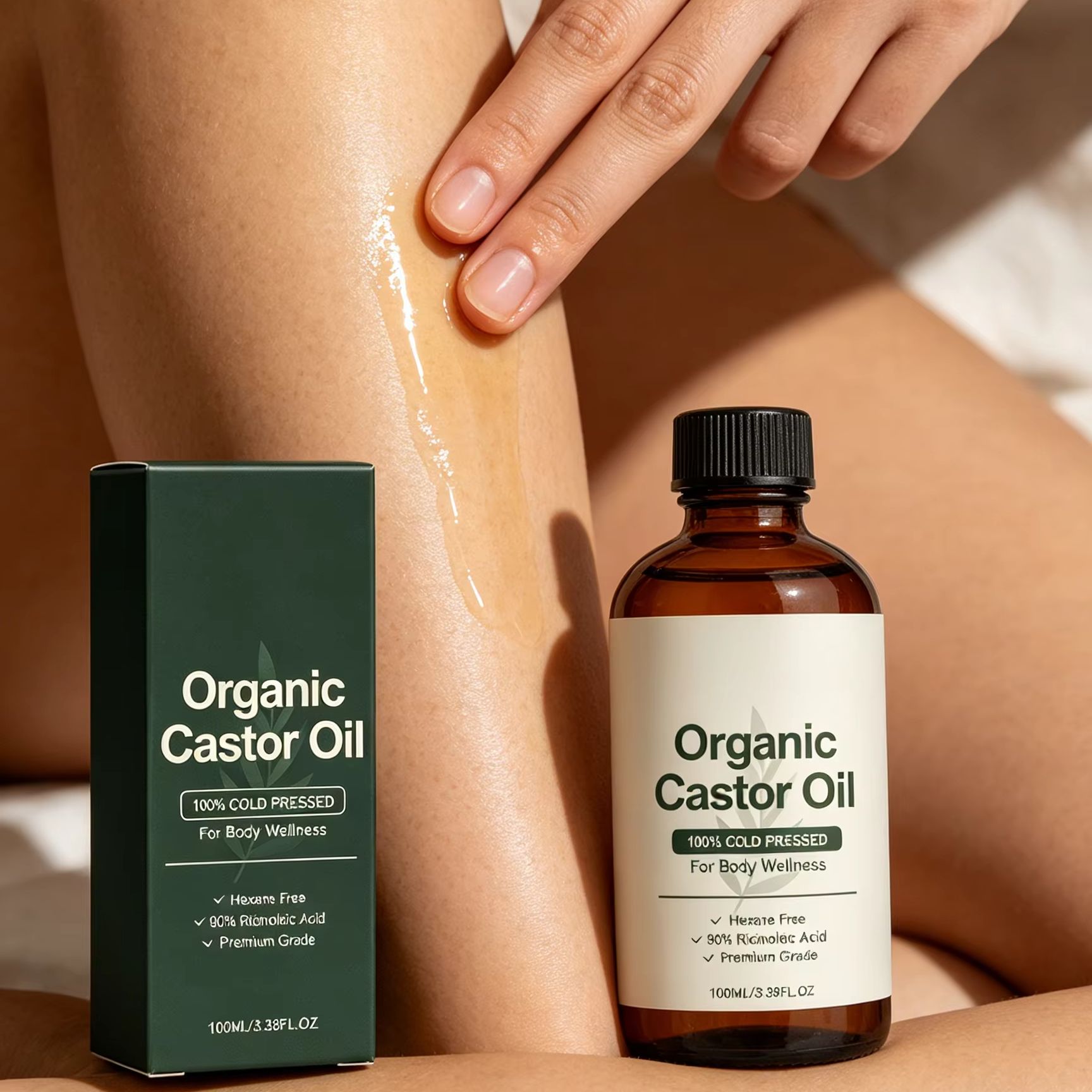 Organic Castor Oil Cold Press  - Castor Oil Cold Press review and price