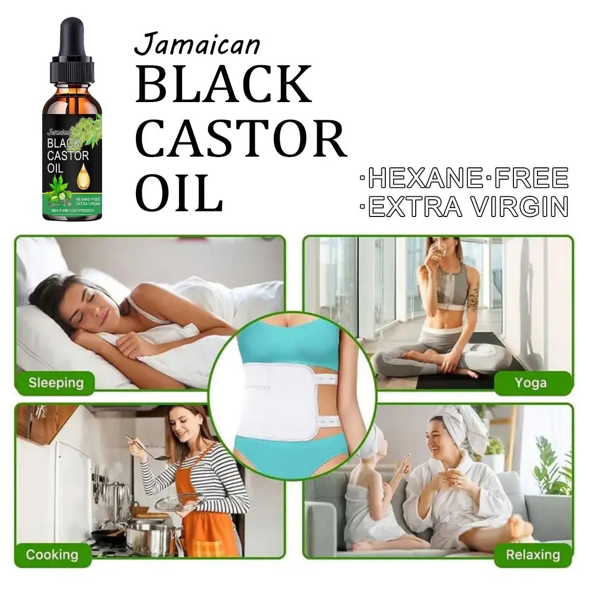 Black Castor Oil Healthy Organ - Castor Oil Cold Press review and price
