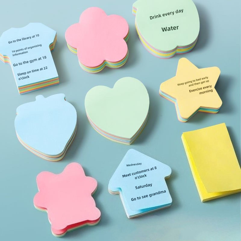 Shaped Sticky Notes Set - 100  - Hair Care Journal review and price