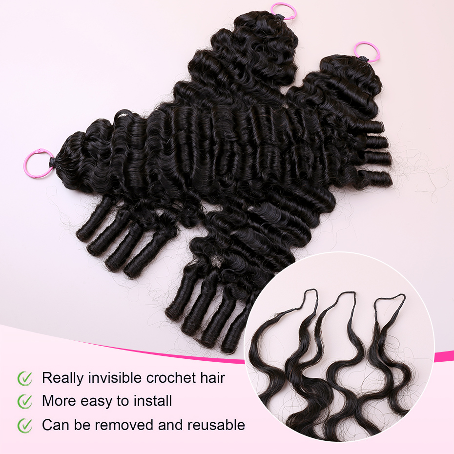 100% Human Hair Feather Croche - Feather Hair Extension review and price