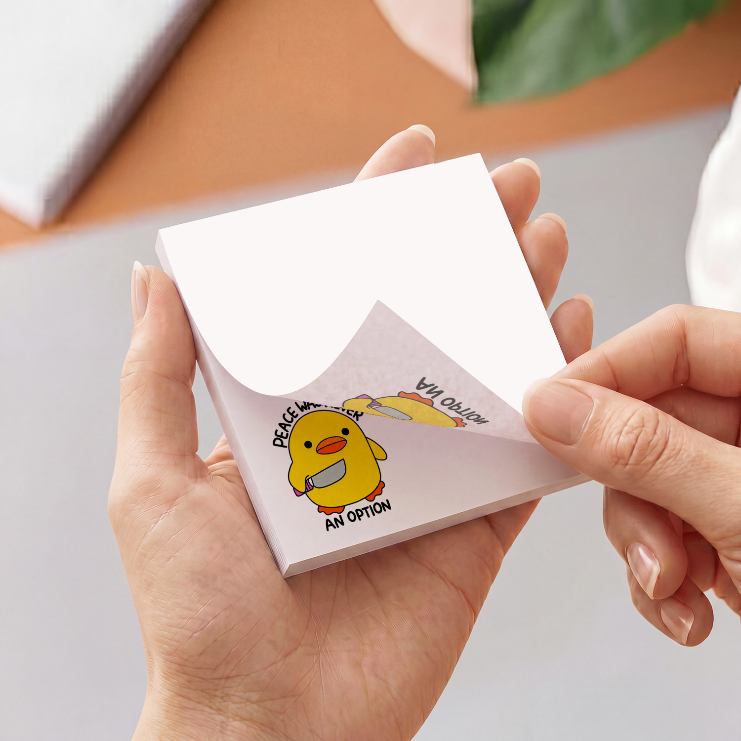 2pcs Funny Duck Meme Sticky No - Hair Care Journal review and price