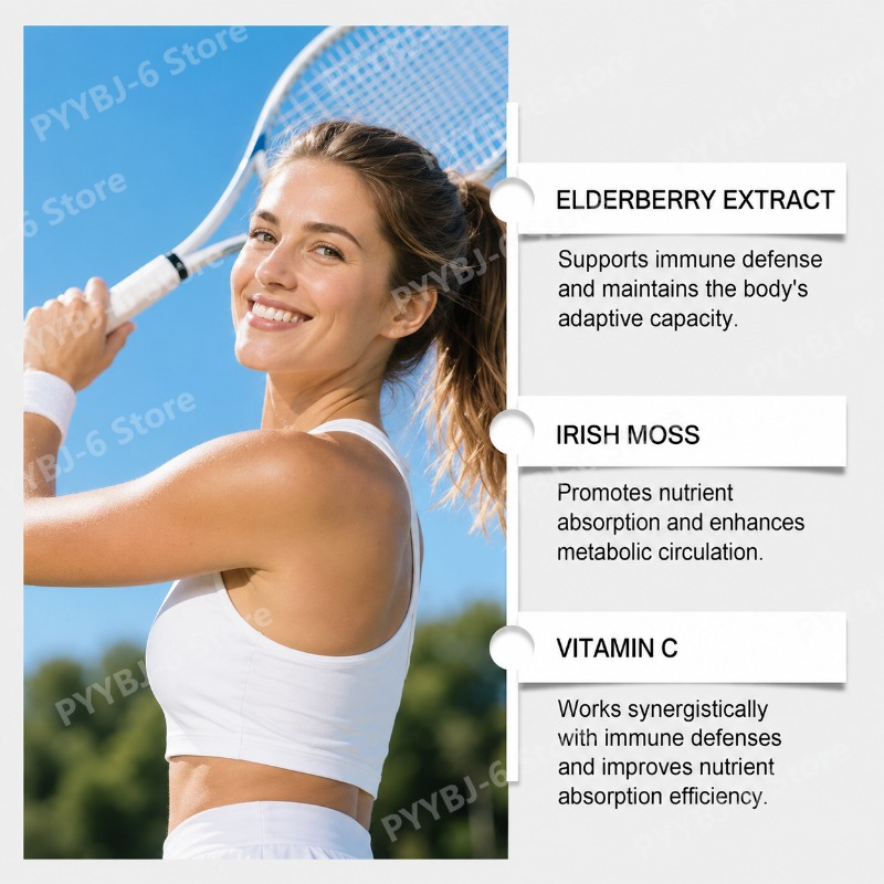 Elderberry Sea Moss Gummies wi - Hair Care Zinc review and price