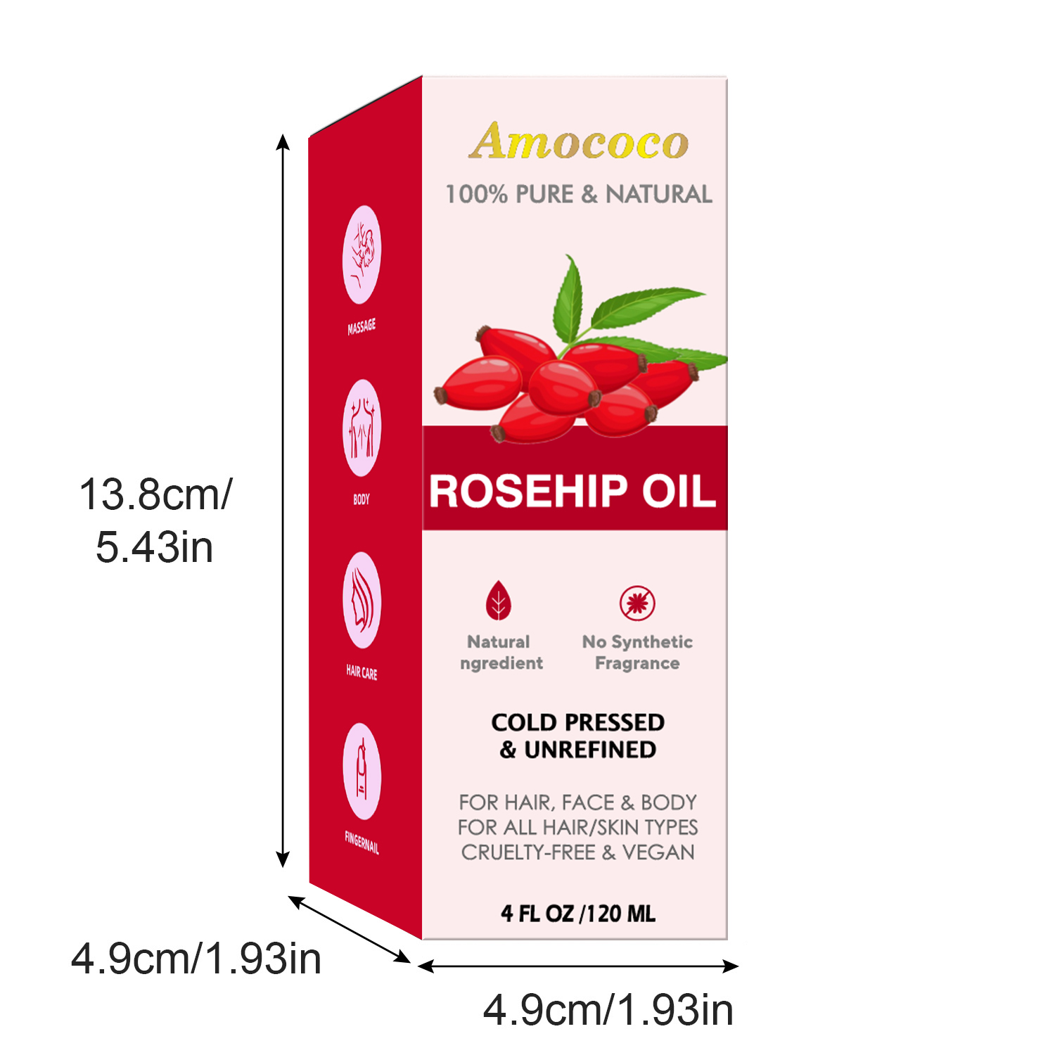 Amococo 2pcs Jojoba Oil and Ro - Castor Oil Cold Press review and price