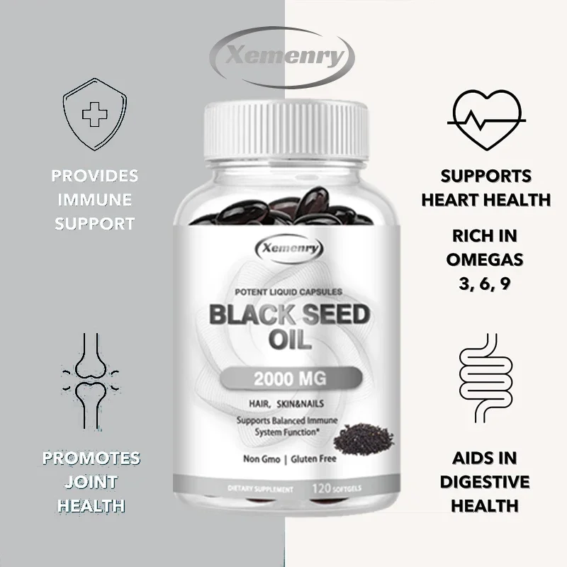 Vegan Black Seed Oil Capsules  - Castor Oil Cold Press review and price