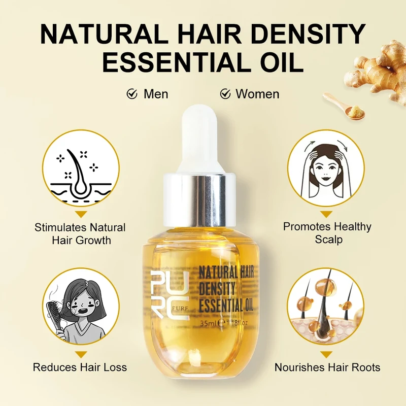 PURC 10PCS Hair Growth for Men - Hair Care Herbal Products review and price