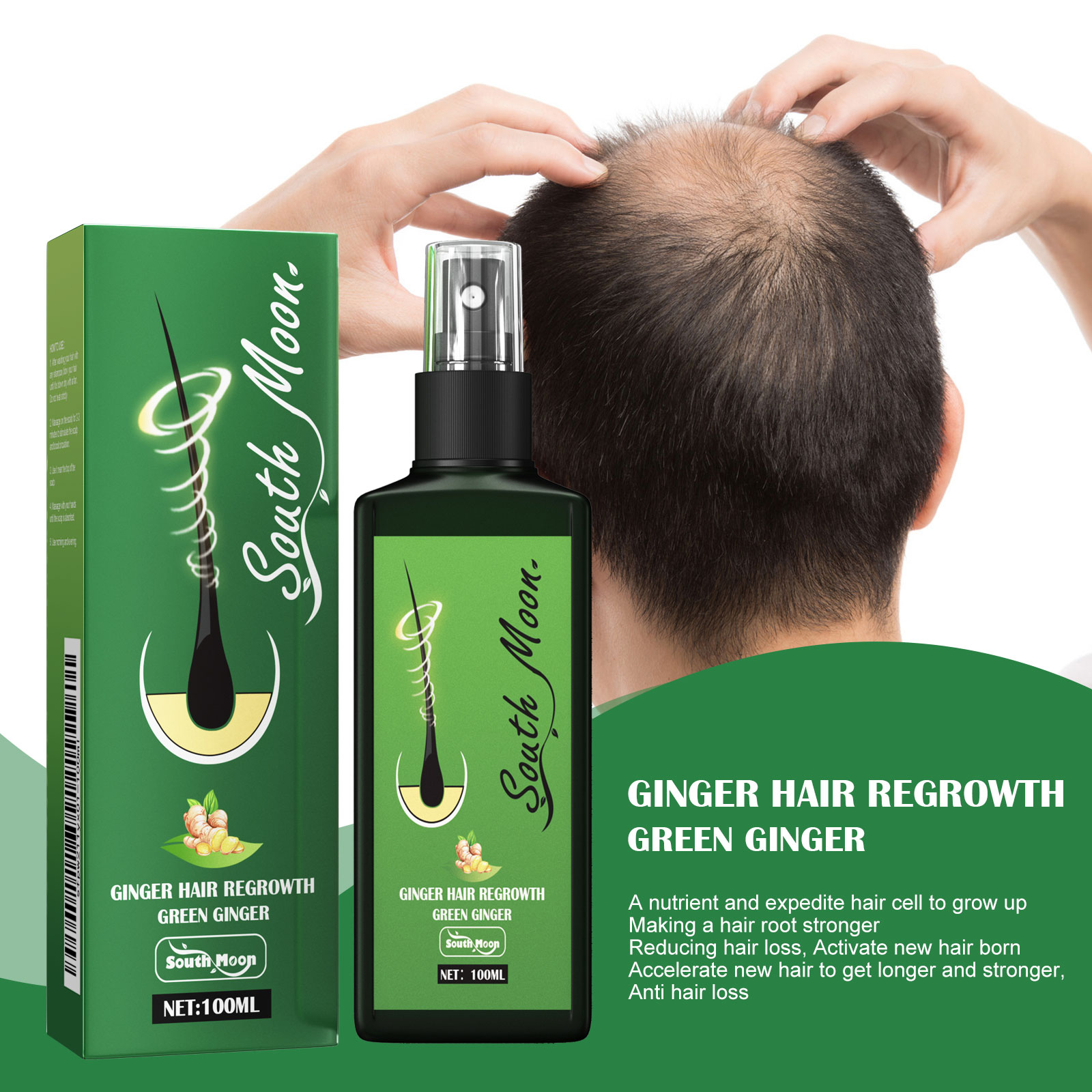 Ginger Hair Care Spray Promote - Hair Care Herbal Products review and price