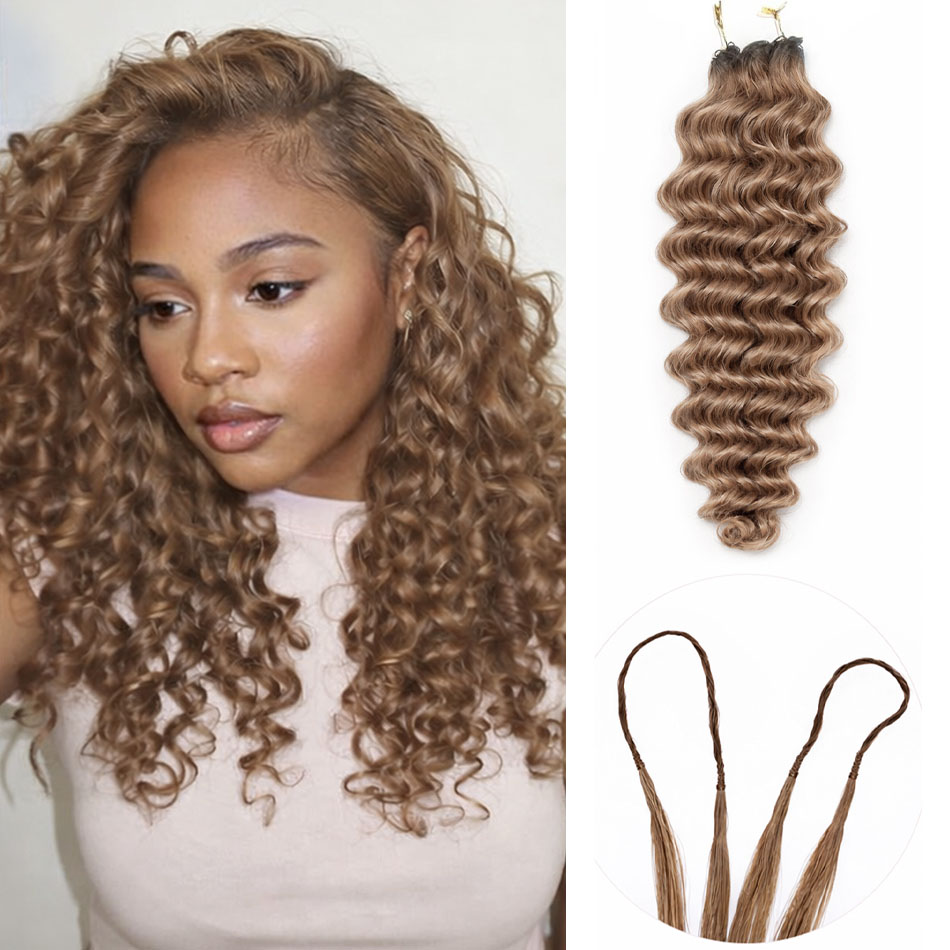 Honey Brown Deep Wave Crochet  - Hair Care Honey review and price