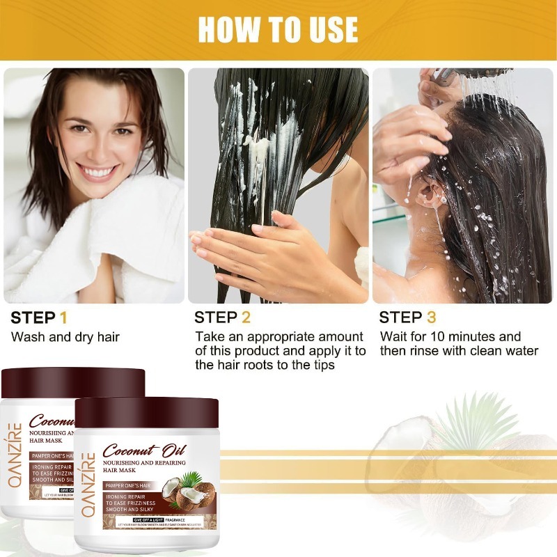 Coconut Oil Hair Mask Treatmen - Deep Conditioner Mask review and price