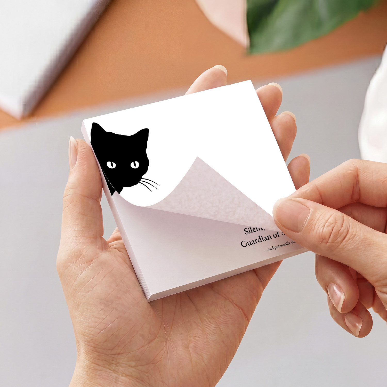 2pcs Black Cat Sticky Notes, F - Hair Care Journal review and price